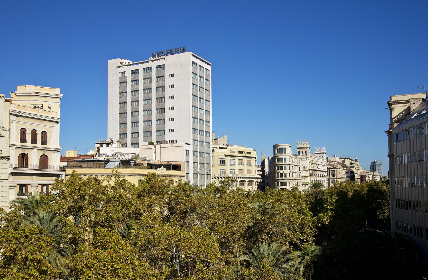 Hesperia Barcelona Presidente Hotel Eksteriør billede